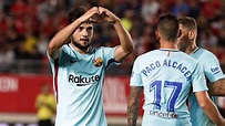 Jose Arnaiz scores in Barça debut