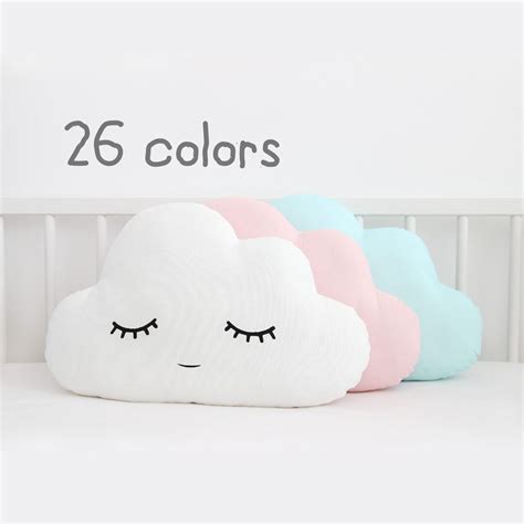 Cloud Pillow Kids Pillow Nursery Decor Cute Cushion Kids Room Decor