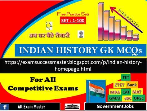 All Exam Master Indian History Gk Mcq Set 29