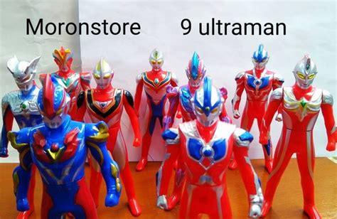 Jual Mainan Figure Set Ultraman 9 Pcs Karakter Berbeda Keren Murah Di