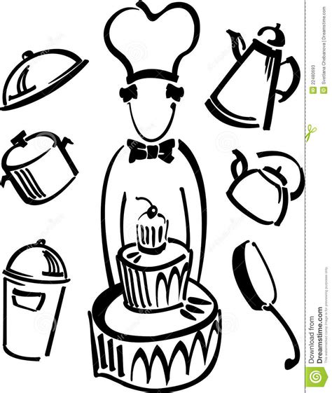 Cooking Utensils Drawing Clipart Panda Free Clipart Images