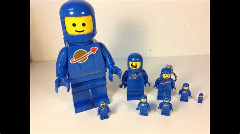Lego Giant Blue Spaceman Minifigure Led Lite Big Benny Lego Space