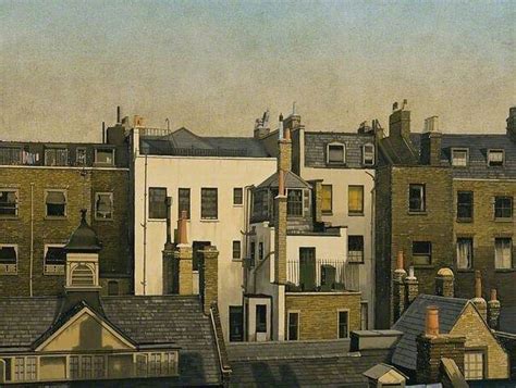 The Backs Of Houses In Harley Street 1925 © Museum Of London By
