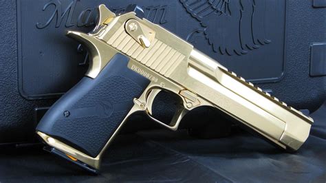 Desert Eagle Magnum Research 24k Gold Easy Pay For Sale