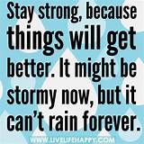 Stay Strong Quotes About Life