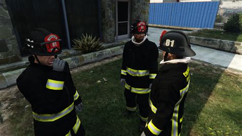 Chicago Fire Dept Fireman Gta5