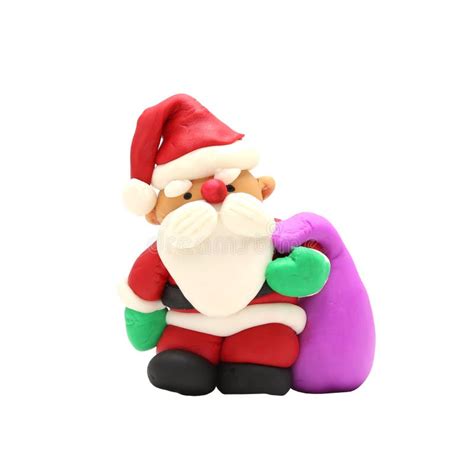 Santa Claus Of The Clay Stock Photo Image Of Season 60572368