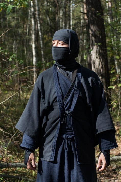 Shinobi Shozoku Costume Or Spy Suit Of Ninja Japanese Outfits