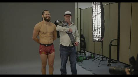 Watch Of Course Jorge Masvidal Let His Dad Hold The Bmf Belt First
