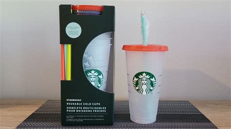 New Starbucks Color Changing Confetti Cups Pack Review Youtube