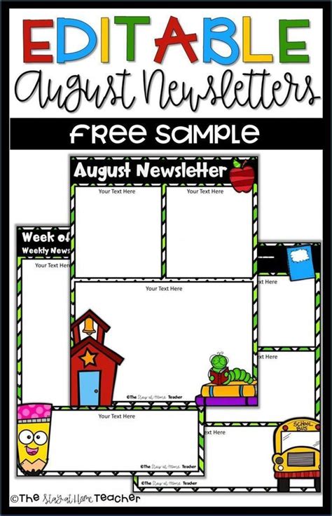 Free Editable Daycare Newsletter Templates For Word In Classroom Newsletter Template