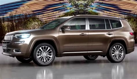 Jeep Grand Commander Revealed As New 7 Seat Suv For China