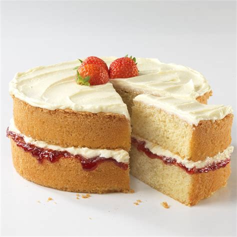 A little shortening or butter for greasing the pan. Victoria Sponge Cake - Cook Diary