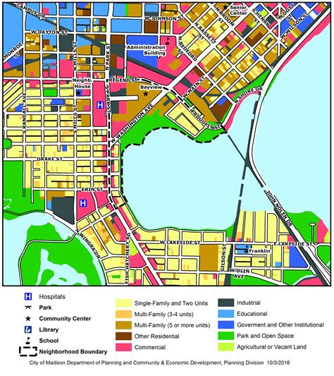 Map Of Downtown Madison Wisconsin