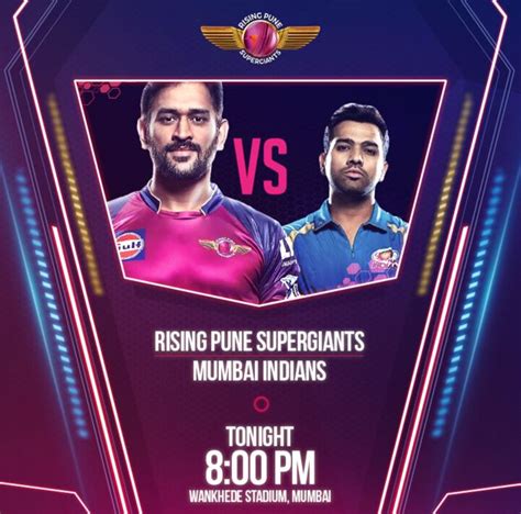 So it can be predicted that ipl's theme song will be released between the first or second week of march. Vivo IPL 9 29th Match RPS vs MI Live Score Scorecard ...