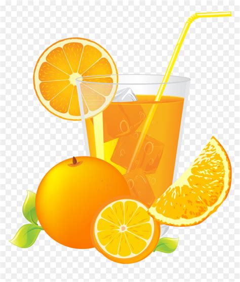 Drink Orange Juice Cartoon Hd Png Download Vhv
