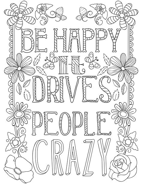 Free Printable Inspirational Coloring Pages