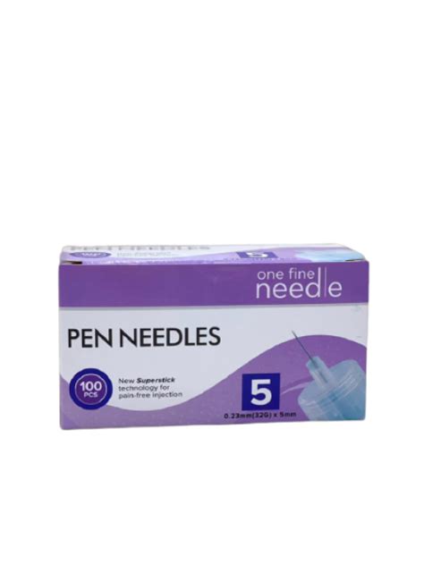 Onefine Pen Needle 32g X 5mm 100s Bxs Big Pharmacy