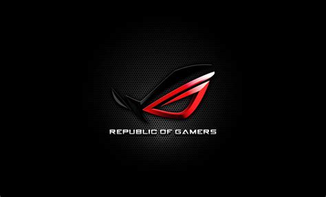 Wallpapers Hd Asus Republic Of Gamers Logo Background