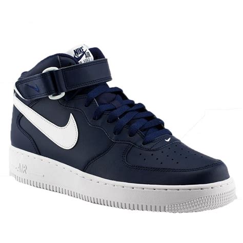 nike nike air force 1 mid 07 midnight navy white a6 315123 407 mens trainers nike from