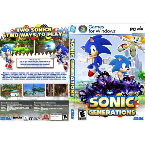 Sonic Generations Pc Game Offline Shopee Malaysia