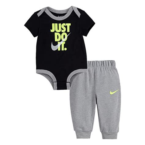 Baby Boy Nike Just Do It Bodysuit And Jogger Pants Set Baby Boy