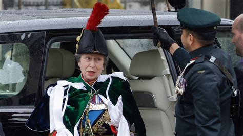 Princess Anne Helps Husband Tim In Off Guard Moment Caught On Camera
