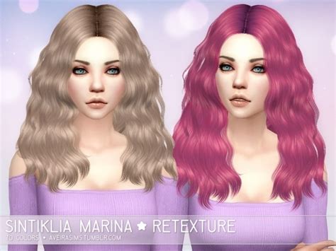 Sintiklia Marina Retexture At Aveira Sims 4 Sims 4 Updates