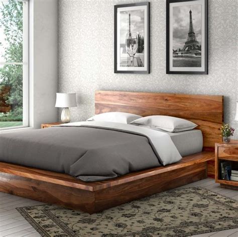 Solid Wood Bed Frame Wood Species Pros And Cons And Design Ideas