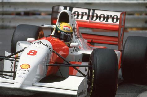 Mclaren Utilizada Por Senna Em 1993 Irá A Leilão