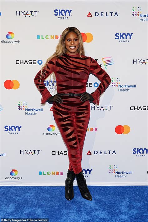 Laverne Cox Puts On A Cheeky Display As She Attends Nyc Pride Presents