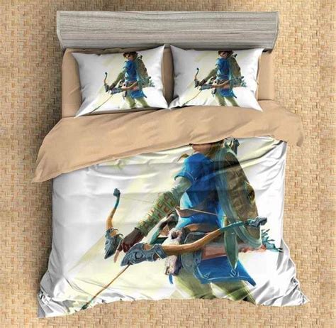 3d customize the legend of zelda breath of the wild bedding set duvet cover set bedroom set