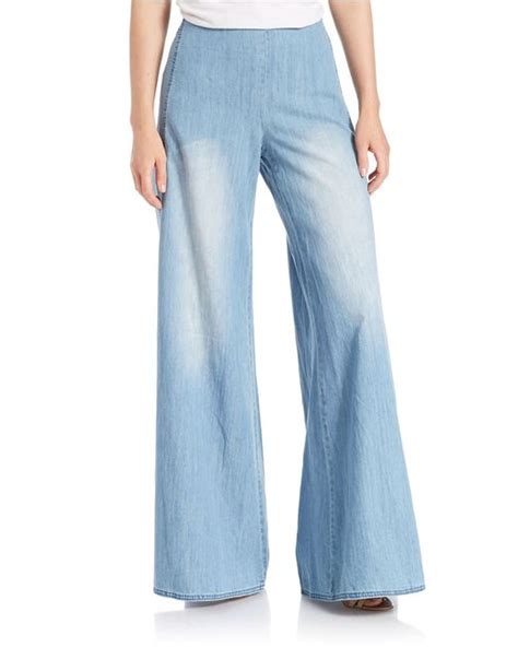 Free People Apron Elephant Bell Bottom Jeans Back Town