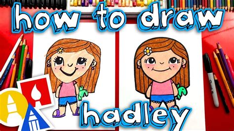 How To Draw Hadley From Art For Kids Hub Art For Kids Hub Art For