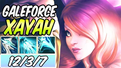 Galeforce Xayah Adc Guide Best Build And Runes S11 Full Crit League