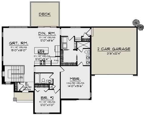 House Plan 1020 00001 Contemporary Plan 1477 Square Feet 2