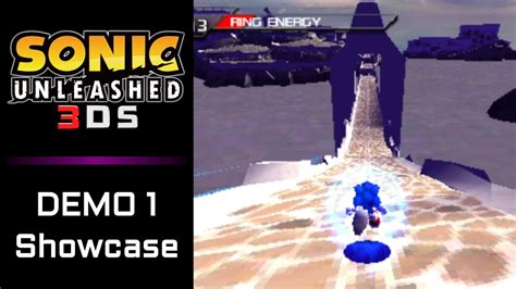 Sonic Unleashed 3ds Demo 1 Showcase Made By Innovative Development