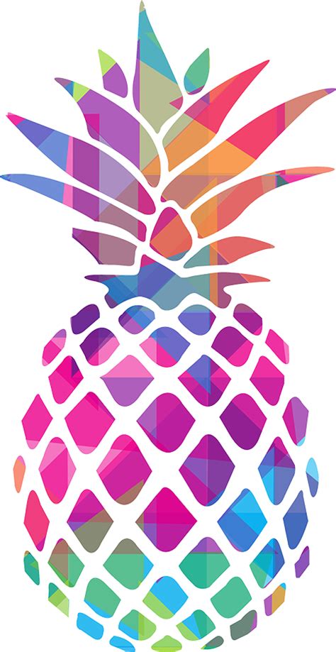 Library Of Abstract Pineapple Black And White Download Png