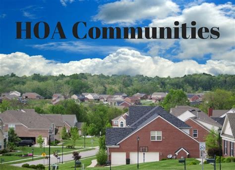 Considerations For Living In An Hoa Community