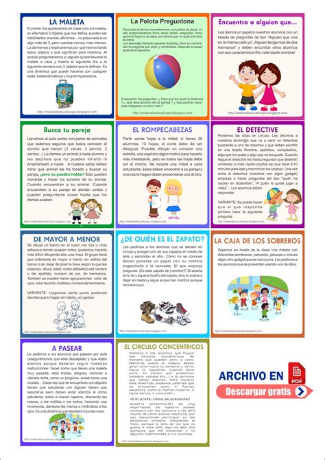 Excelentes Dinámicas Para él Primer Día De Clases Homeroom Teaching