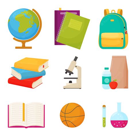 School Subjects Clip Art Icons Clip Art Library