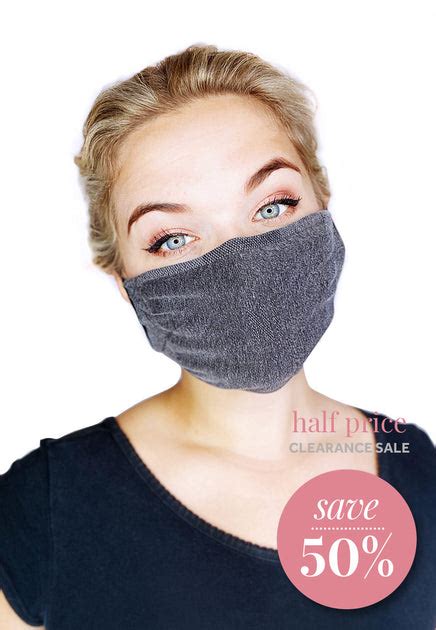 Organic Cotton Washable Face Masks The Big Bloomers Company