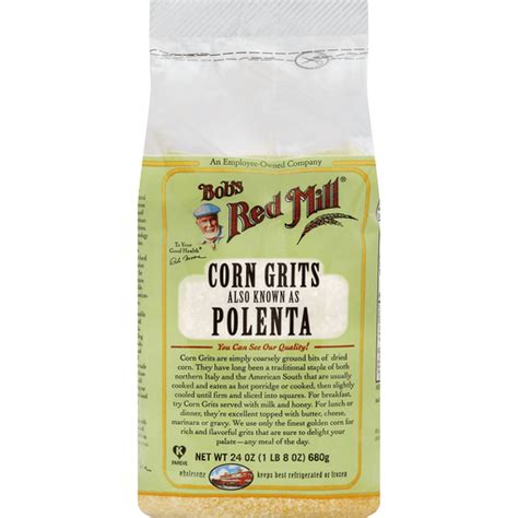 Bob S Red Mill Corn Grits Polenta Flour Corn Meal And Starch Foodtown