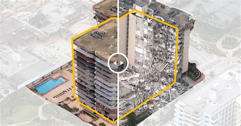 See Before And After Photos Of Florida Condo Building Collapse