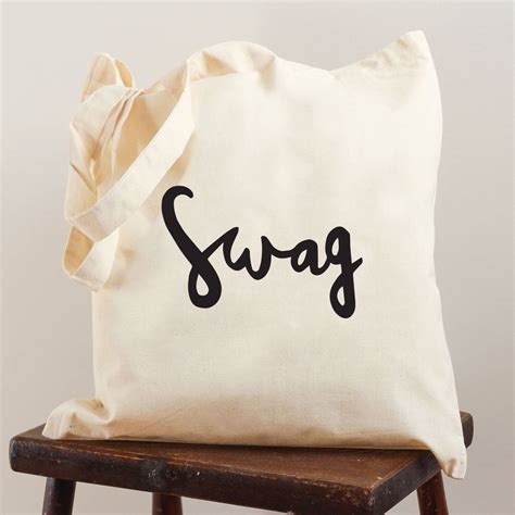 Swag Tote Bag By Old English Company