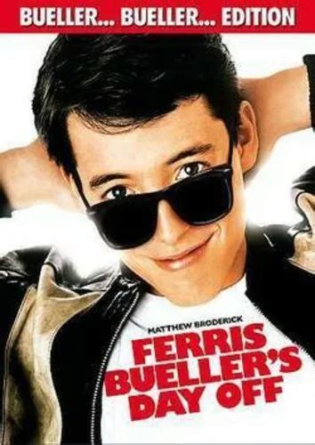 Ferris Buellers Day Off Dvd Broderick Matthew Ruck Alan 826