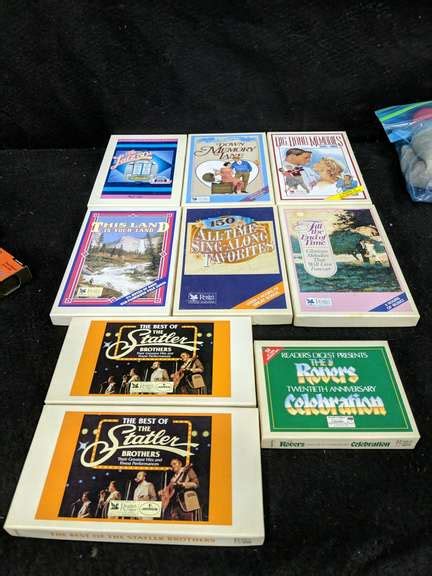 lot of assorted new readers digest cassette tapes mariner auctions and liquidations ltd