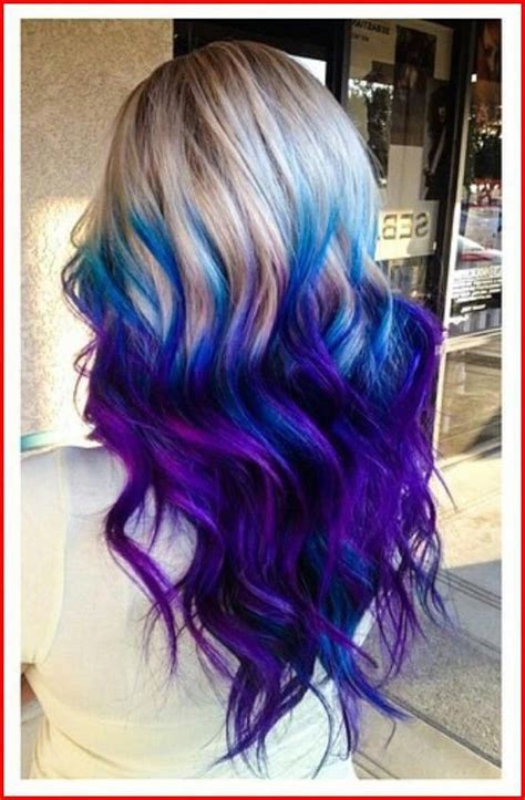 Blue Purple Hair Color Ideas Mixing Some Colors Always Work When It