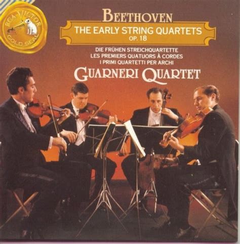 Guarneri Quartet Beethoven The Early String Quartets Op 18 Album