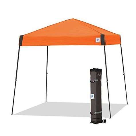 E Z Up Vista Instant Shelter Canopy 12 By 12′ Steel Orange Canopy